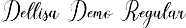 Dellisa Demo Regular font - DellisaDemo-9YY7n.ttf