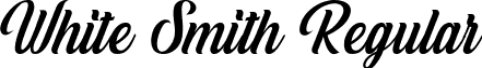 White Smith Regular font - White Smith.otf