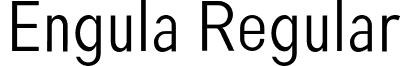 Engula Regular font - EngulaRegular-ALLYL.ttf