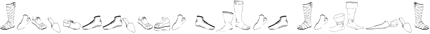 Renaissance Shoes Regular font - Renaissance Shoes.ttf