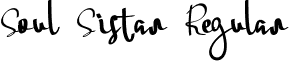 Soul Sistar Regular font - Soul Sistar Reguler.ttf