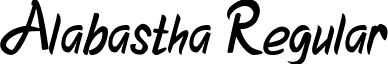 Alabastha Regular font - Alabastha.ttf