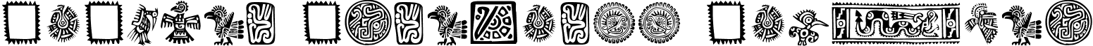 Mexican Ornaments Regular font - MEXIO___.TTF