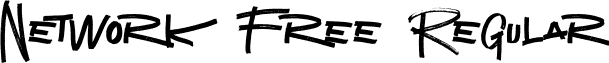 Network Free Regular font - NetworkFreeVersion.ttf