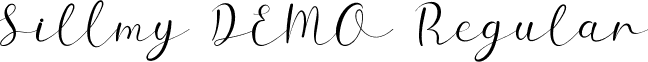 Sillmy DEMO Regular font - SillmyDEMORegular.ttf