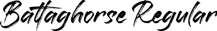 Battaghorse Regular font - battaghorse.regular.otf