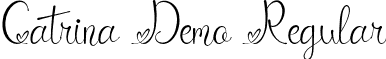 Catrina Demo Regular font - Catrina Demo.otf