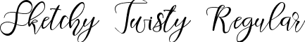 Sketchy Twisty Regular font - SketchyTwisty-ZVpYx.ttf