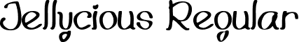 Jellycious Regular font - Jellycious-DOYjW.ttf