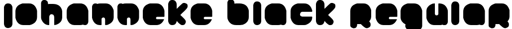 Johanneke Black Regular font - design.collection4.Johanneke Black.ttf