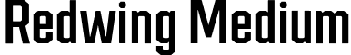 Redwing Medium font - redwing-medium.otf