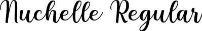 Nuchelle Regular font - Nuchelle-VG4Lx.otf