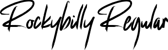 Rockybilly Regular font - Rockybilly.ttf