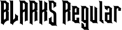 BLARKS Regular font - BLARKS.otf