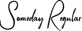 Someday Regular font - Someday DF.ttf