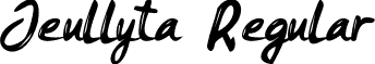 Jeullyta Regular font - Jeullyta-2OE9v.otf