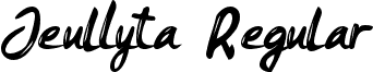 Jeullyta Regular font - Jeullyta-vmA6A.ttf