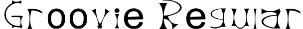 Groovie Regular font - GroovieRegular-z88o1.ttf