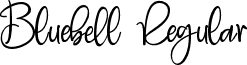 Bluebell Regular font - Bluebell-owx9V.ttf