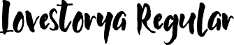 Lovestorya Regular font - Lovestorya-EaX94.otf