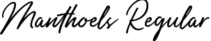 Manthoels Regular font - Manthoels-lgdVe.ttf