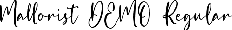 Mallorist DEMO Regular font - MalloristDemo-gx2DY.ttf