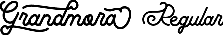 Grandmora Regular font - Grandmora-BWGq5.ttf