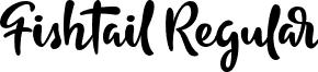 Fishtail Regular font - Fishtail.otf.otf