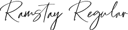 Ramstay Regular font - Ramstay.ttf