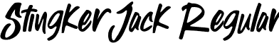 Stingker Jack Regular font - Stingker Jack.otf