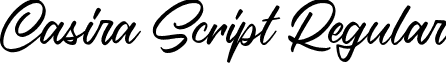 Casira Script Regular font - Casira Script.otf