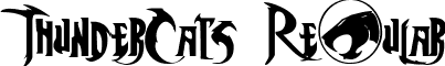 ThunderCats Regular font - design.collection1.thundercats.ttf