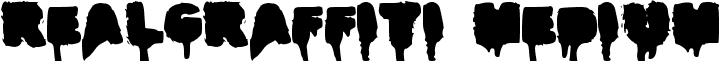 RealGraffiti Medium font - RealGraffiti.ttf