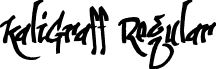 kaliGraff Regular font - KGRAFTRIAL.otf