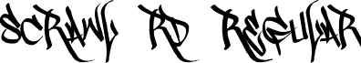 Scrawl3rd Regular font - Scrawl_3rd.otf
