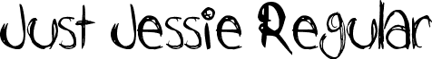 Just Jessie Regular font - JustJessie.ttf