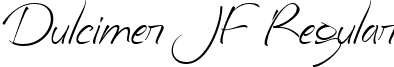 Dulcimer JF Regular font - design.jasonwalcott.Dulcimer JF.ttf