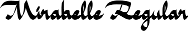 Mirabelle Regular font - Mirabelle.ttf