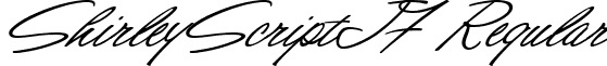 ShirleyScriptJF Regular font - design.jasonwalcott.Shirley Script JF.ttf
