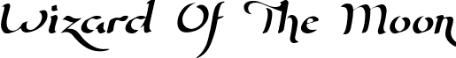 Wizard Of The Moon font - Wizard Of The Moon.ttf