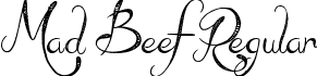Mad Beef Regular font - Mad Beef.ttf