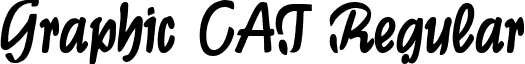 Graphic CAT Regular font - GraphicCAT.ttf