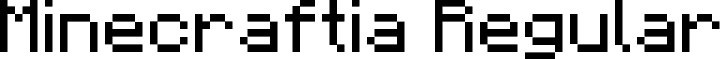 Minecraftia Regular font - Minecraftia2.ttf