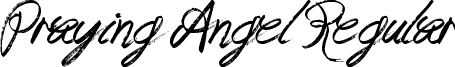 Praying Angel Regular font - Praying Angel.ttf