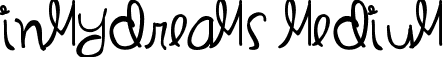 InMyDreams Medium font - InMyDreams.ttf