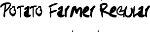 Potato Farmer Regular font - Potato_Farmer.ttf