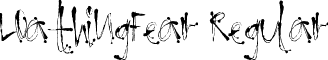 LoathingFear Regular font - LoathingFear.ttf