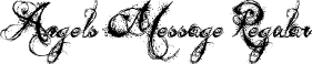 Angels Message Regular font - Angels Message.ttf