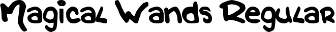 Magical Wands Regular font - magical_wands.ttf