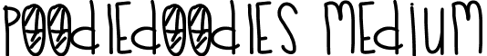 PoodleDoodles Medium font - PoodleDoodles.ttf